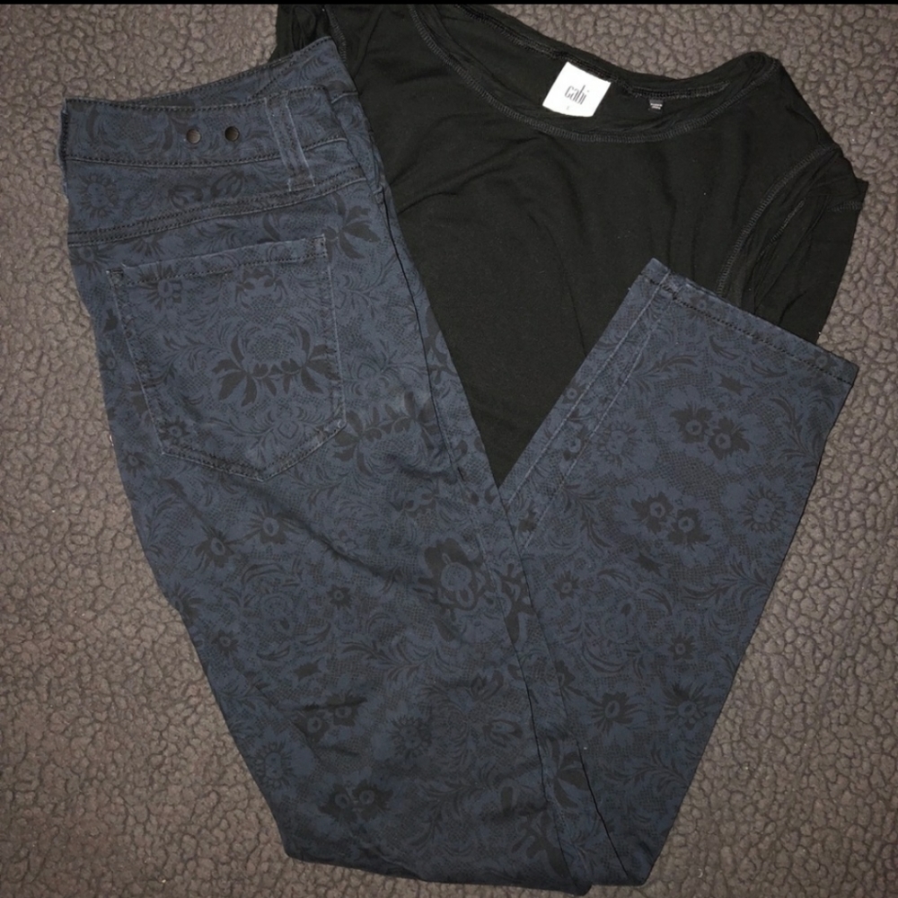 CAbi Lace Print Skinny’s(6)